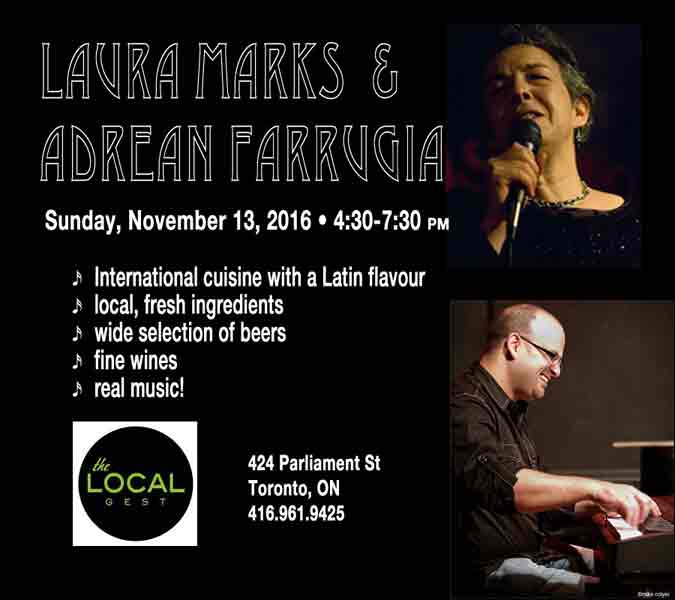 Nov 13, 2016: Laura Marks at The Local Gest